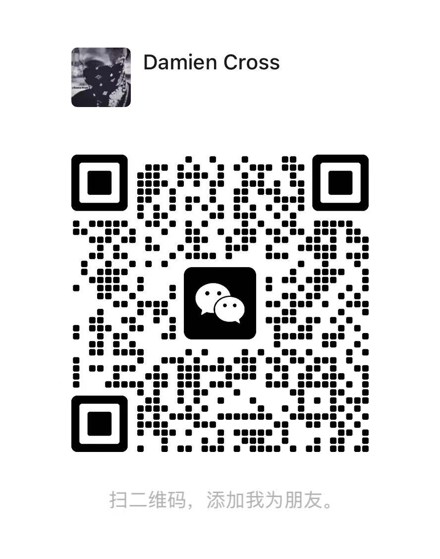 Damien Cross 微信二维码